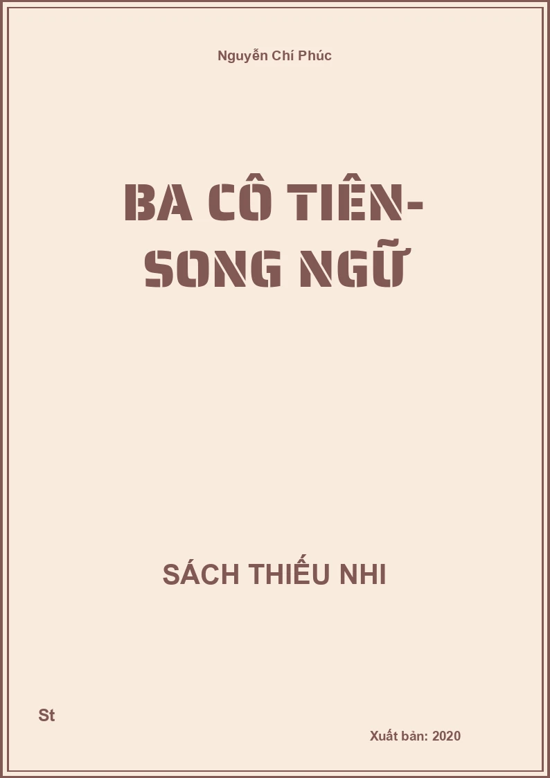 Ba Cô Tiên- Song Ngữ
