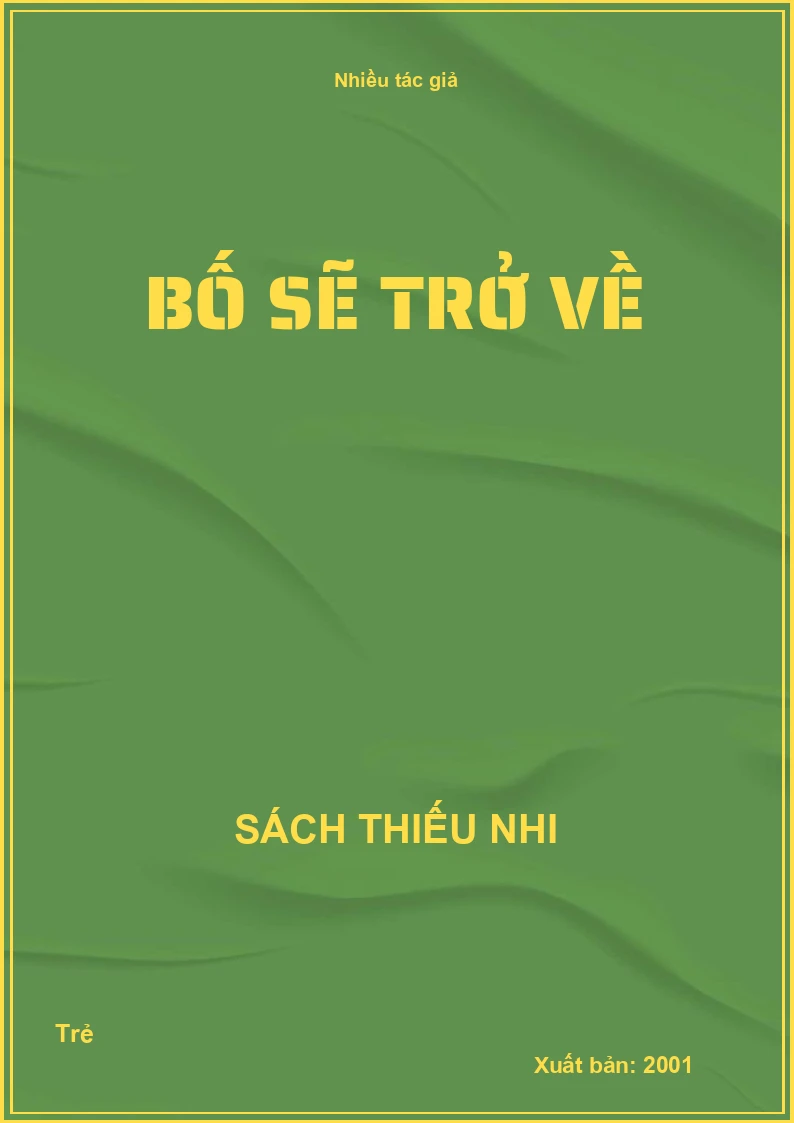 Bố Sẽ Trở Về