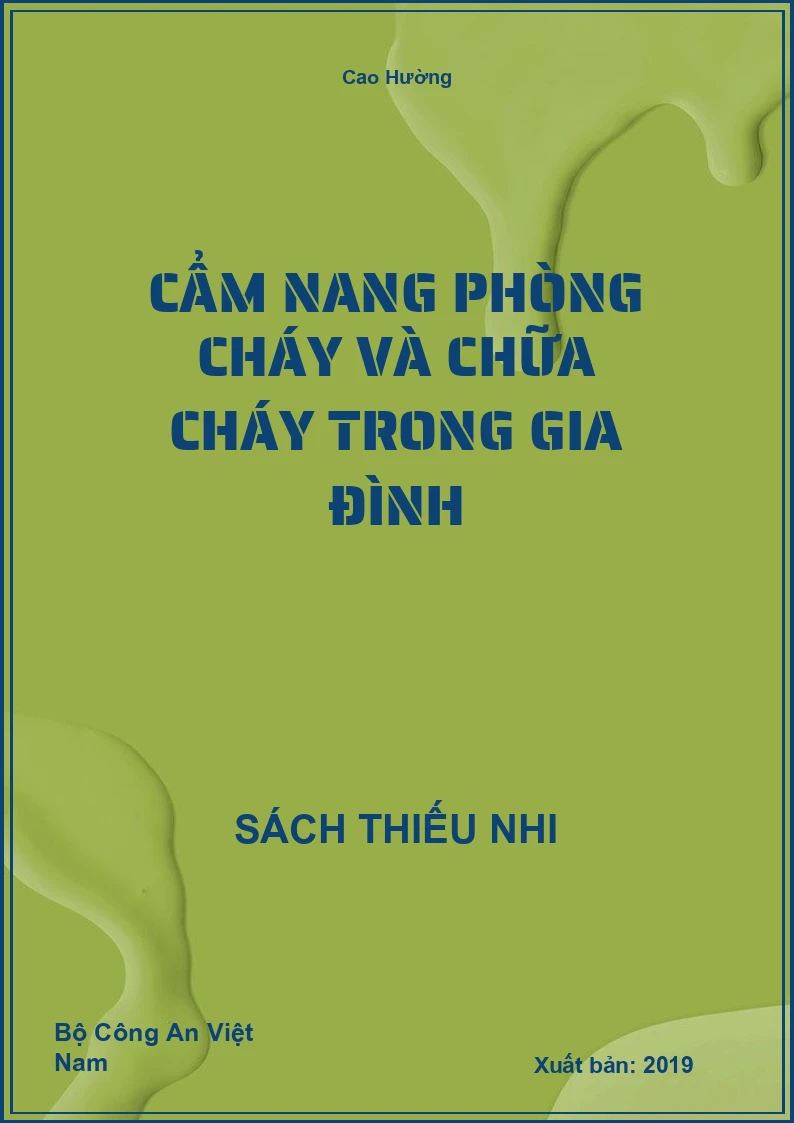 Cẩm Nang Phòng Cháy Và Chữa Cháy Trong Gia Đình