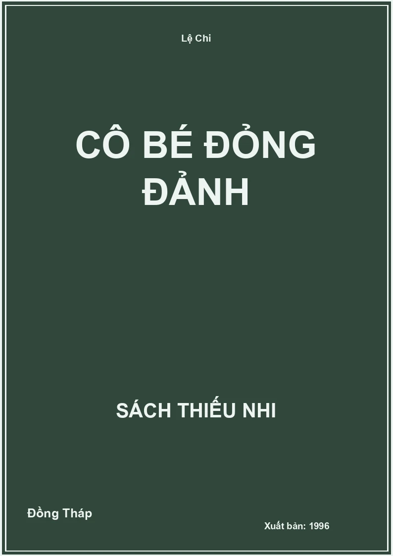 Cô Bé Đỏng Đảnh