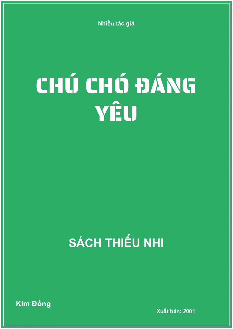 Chú Chó Đáng Yêu