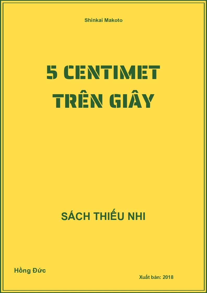 5 Centimet Trên Giây