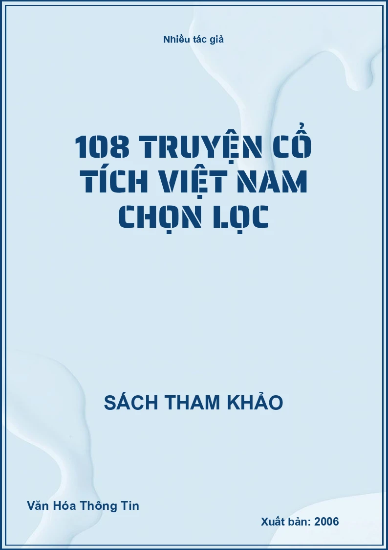 108 Truyện Cổ Tích Việt Nam Chọn Lọc