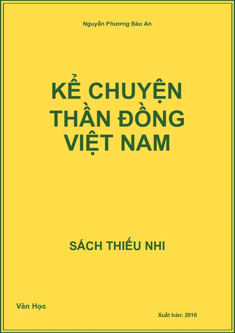 Kể Chuyện Thần Đồng Việt Nam