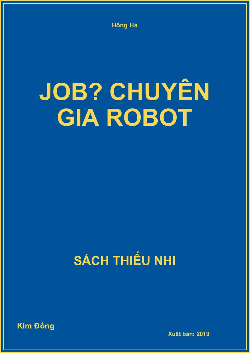 Job? Chuyên Gia Robot