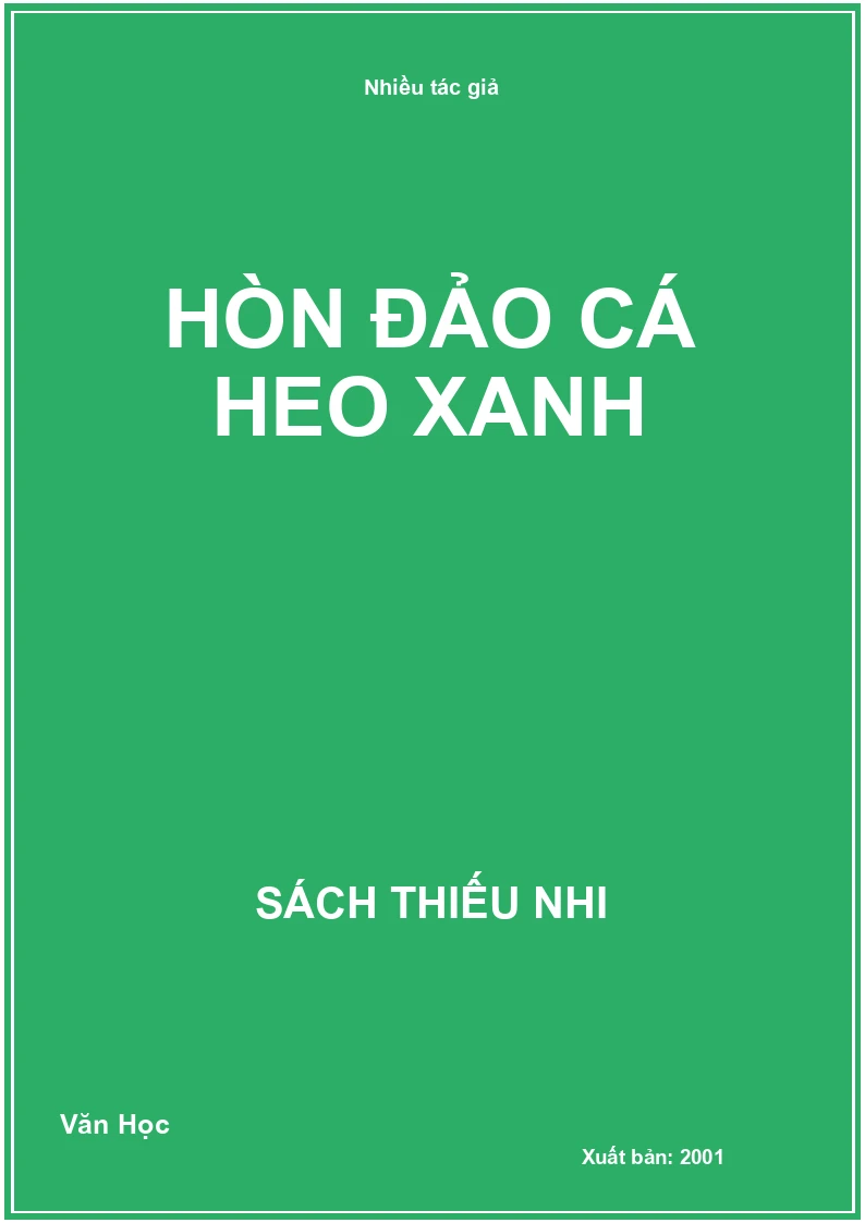 Hòn Đảo Cá Heo Xanh
