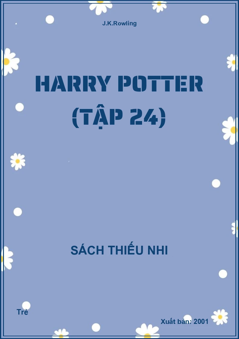 Harry Potter (Tập 24)