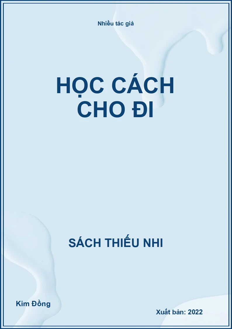 Học Cách Cho Đi