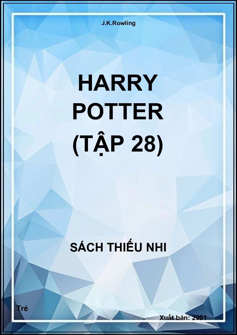 Harry Potter (Tập 28)