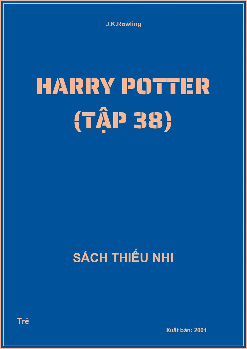 Harry Potter (Tập 38)