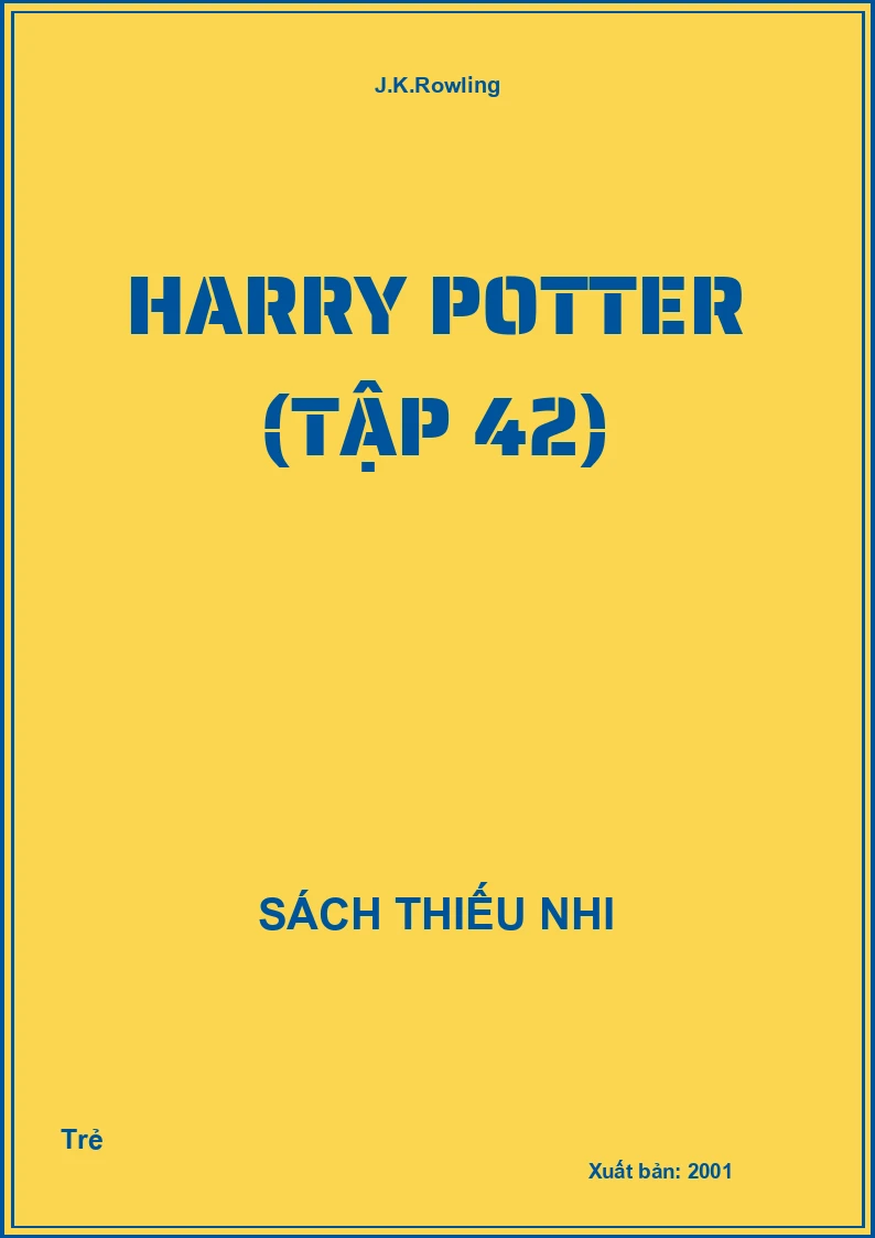 Harry Potter (Tập 42)