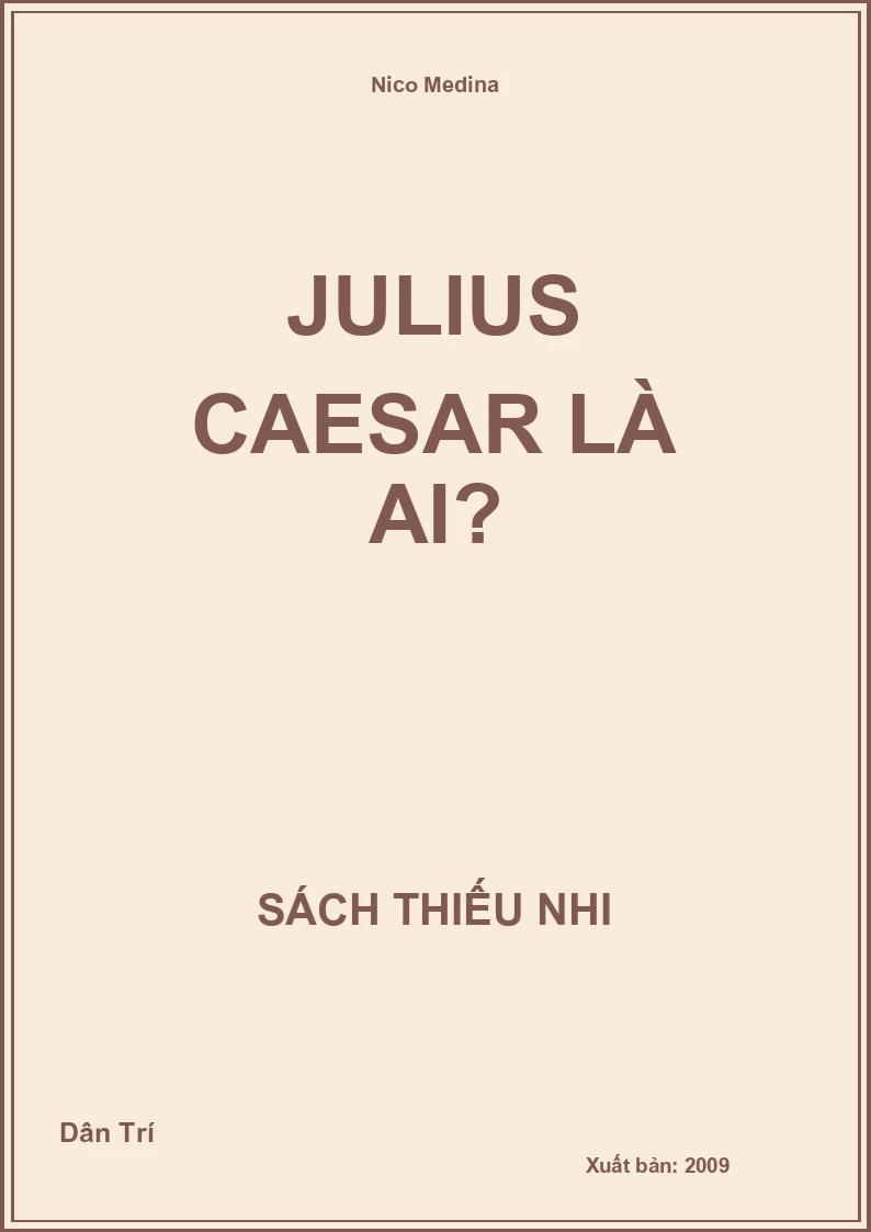 Julius Caesar Là Ai?