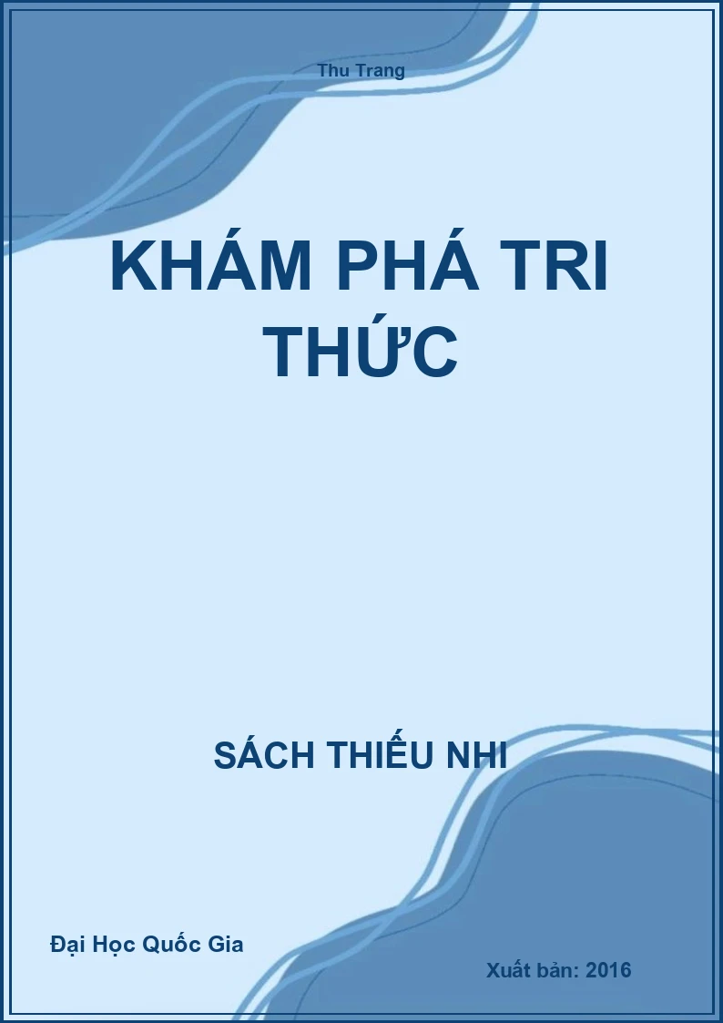 Khám Phá Tri Thức