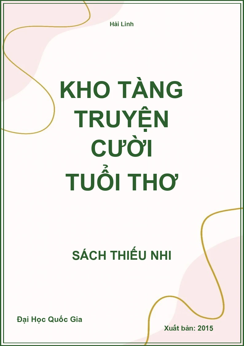 Kho Tàng Truyện Cười Tuổi Thơ