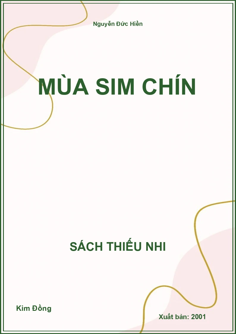 Mùa Sim Chín