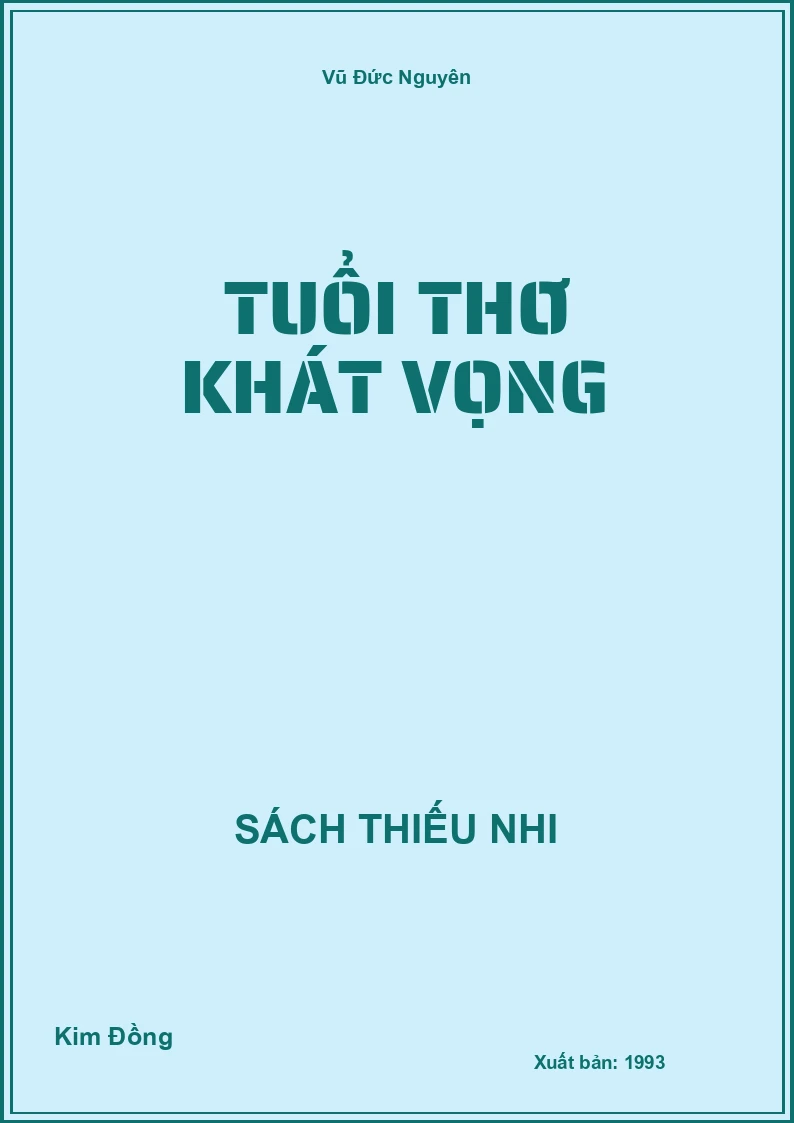 Tuổi Thơ Khát Vọng