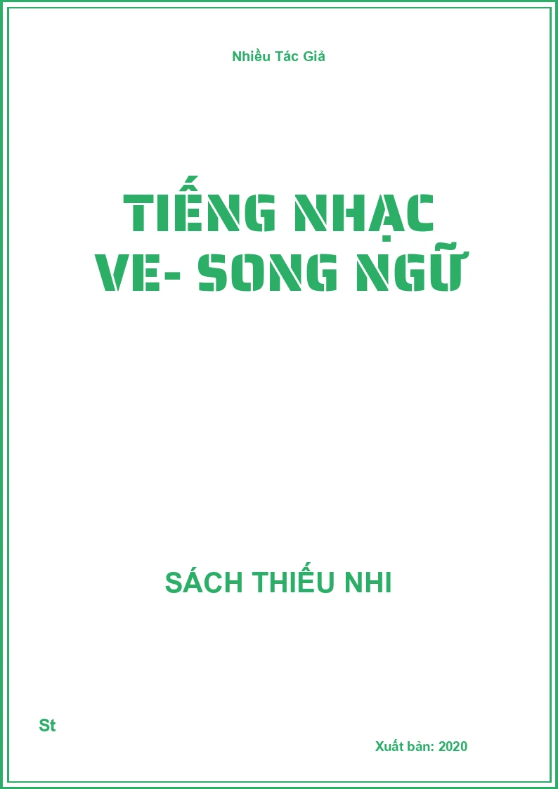 Tiếng Nhạc Ve- Song Ngữ
