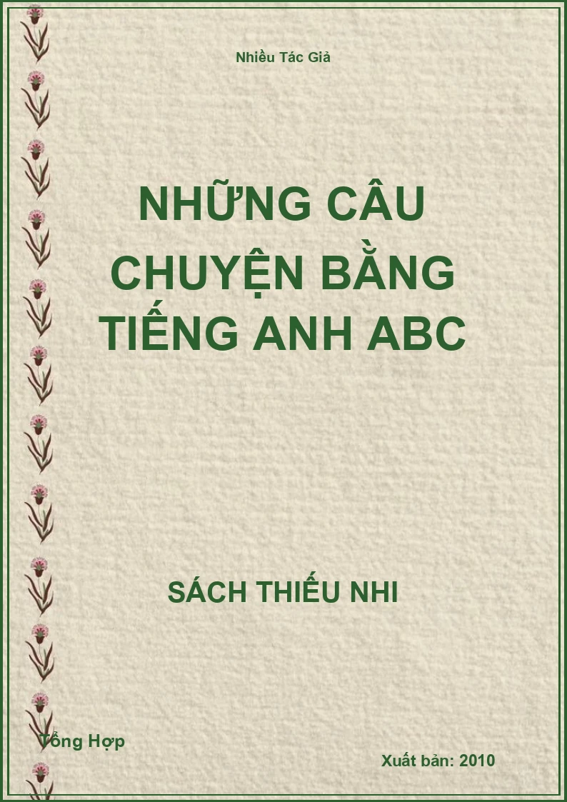 Những Câu Chuyện Bằng Tiếng Anh Abc