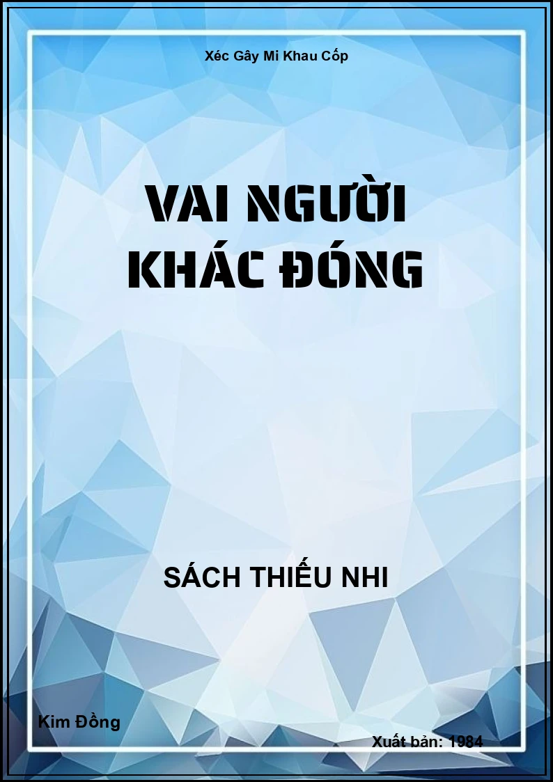 Vai Người Khác Đóng