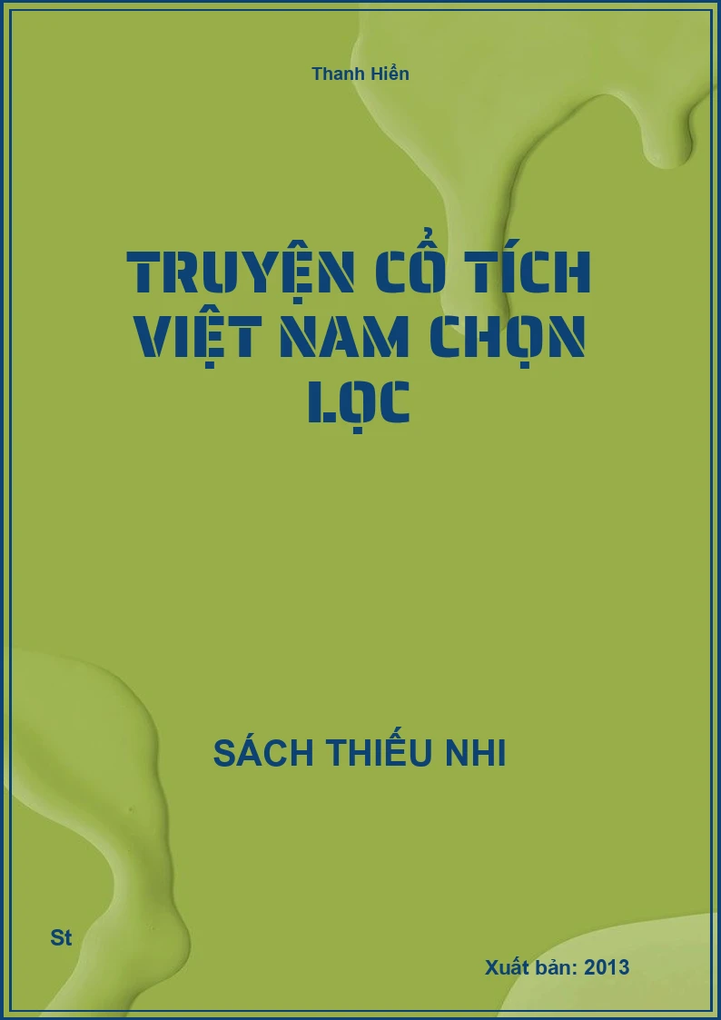 Truyện Cổ Tích Việt Nam Chọn Lọc