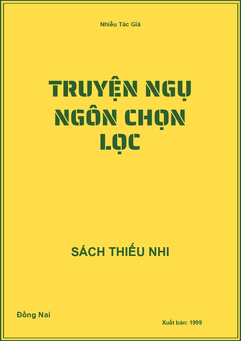 Truyện Ngụ Ngôn Chọn Lọc