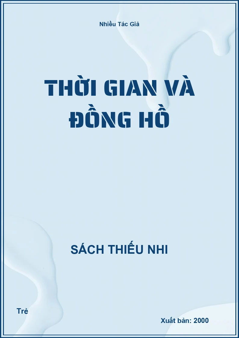 Thời Gian Và Đồng Hồ
