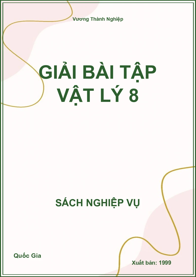 Giải Bài Tập Vật Lý 8