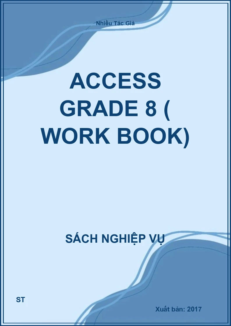 Access Grade 8 ( Work Book)