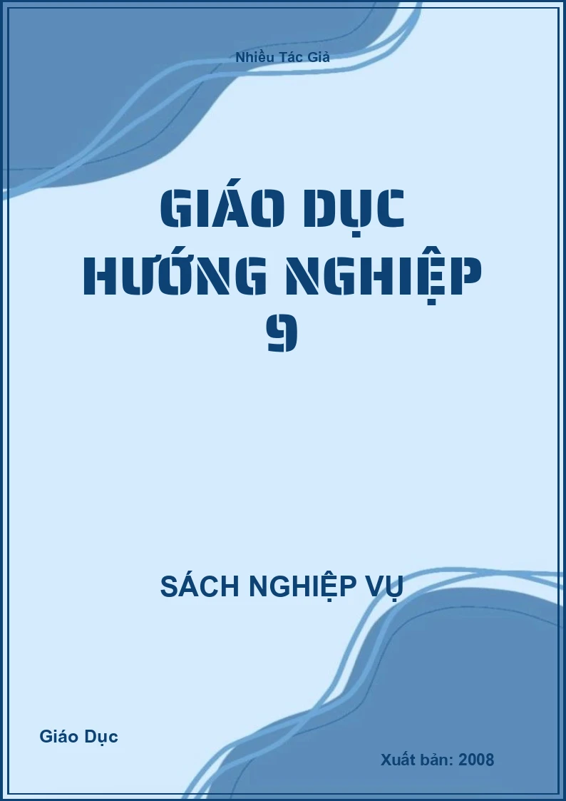 Giáo Dục Hướng Nghiệp 9