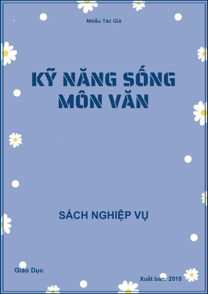 Kỹ Năng Sống Môn Văn
