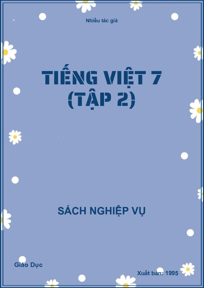 Tiếng Việt 7 (Tập 2)