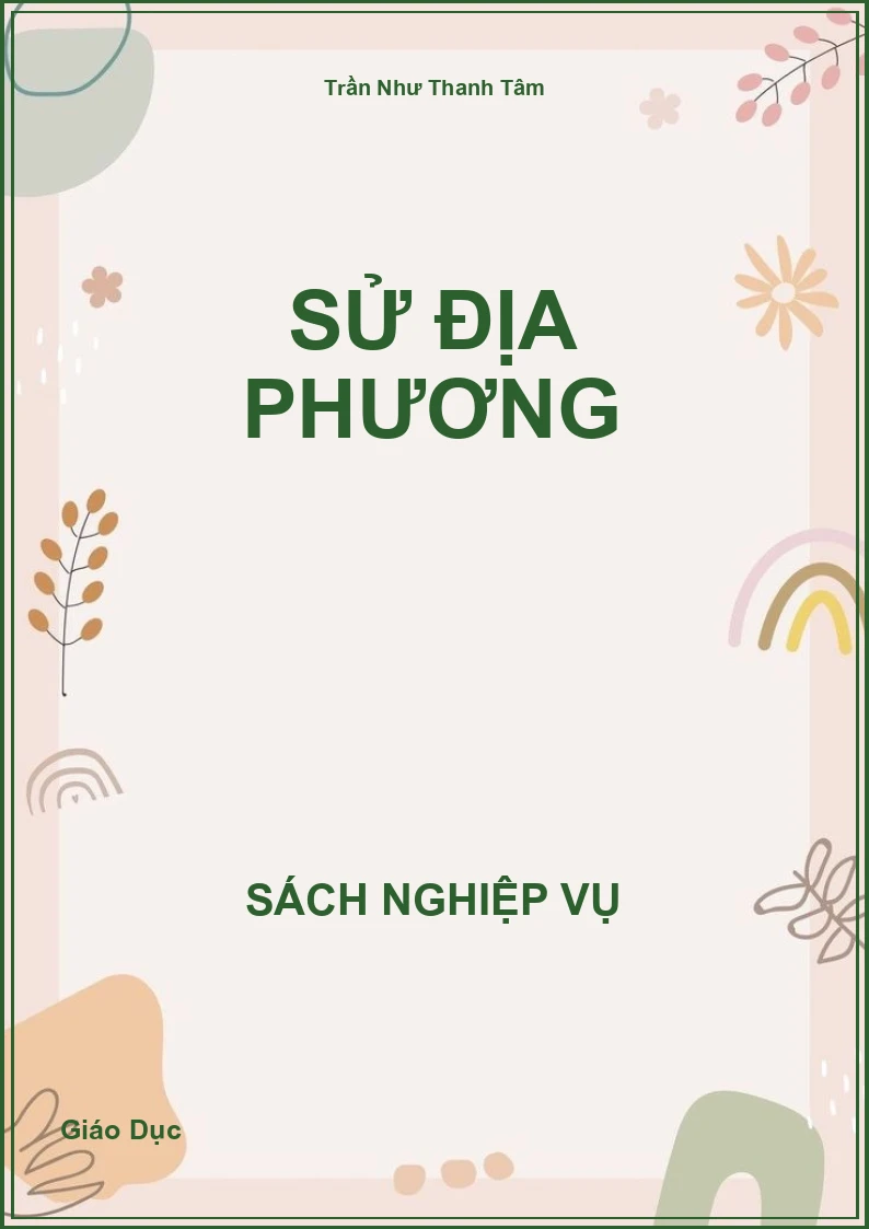 Sử Địa Phương