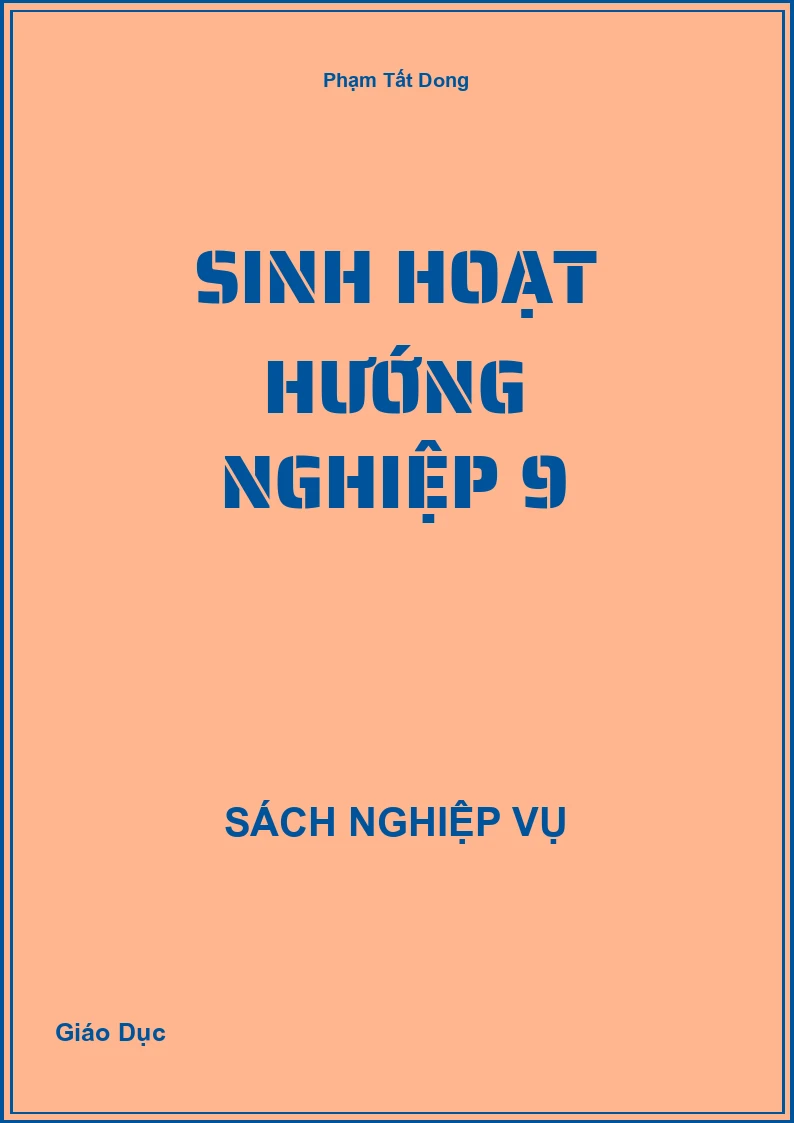 Sinh Hoạt Hướng Nghiệp 9