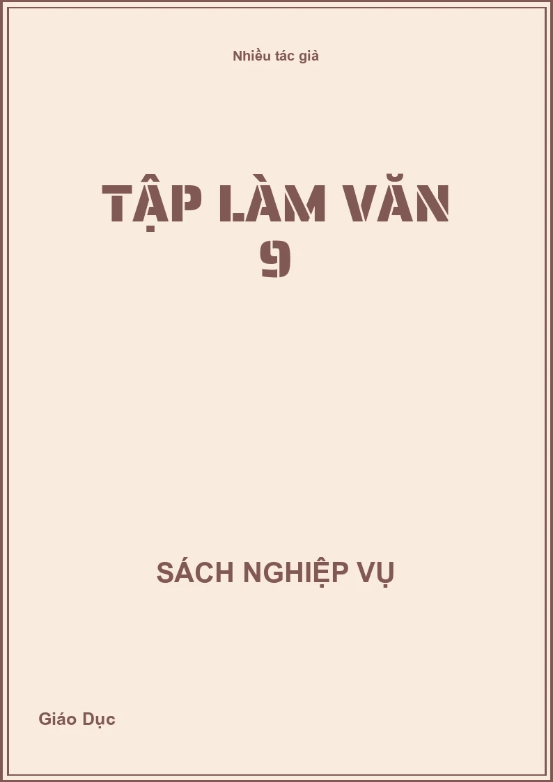 Tập Làm Văn 9
