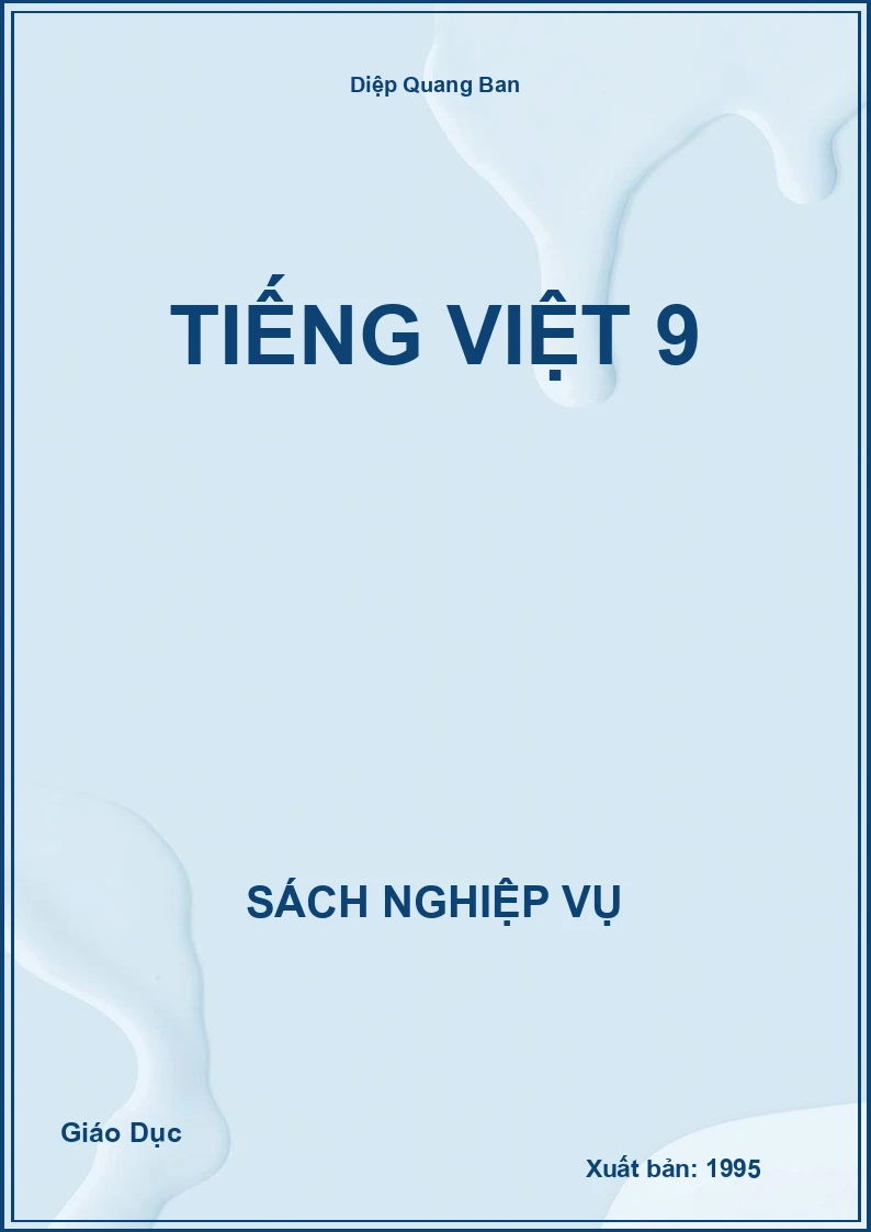 Tiếng Việt 9