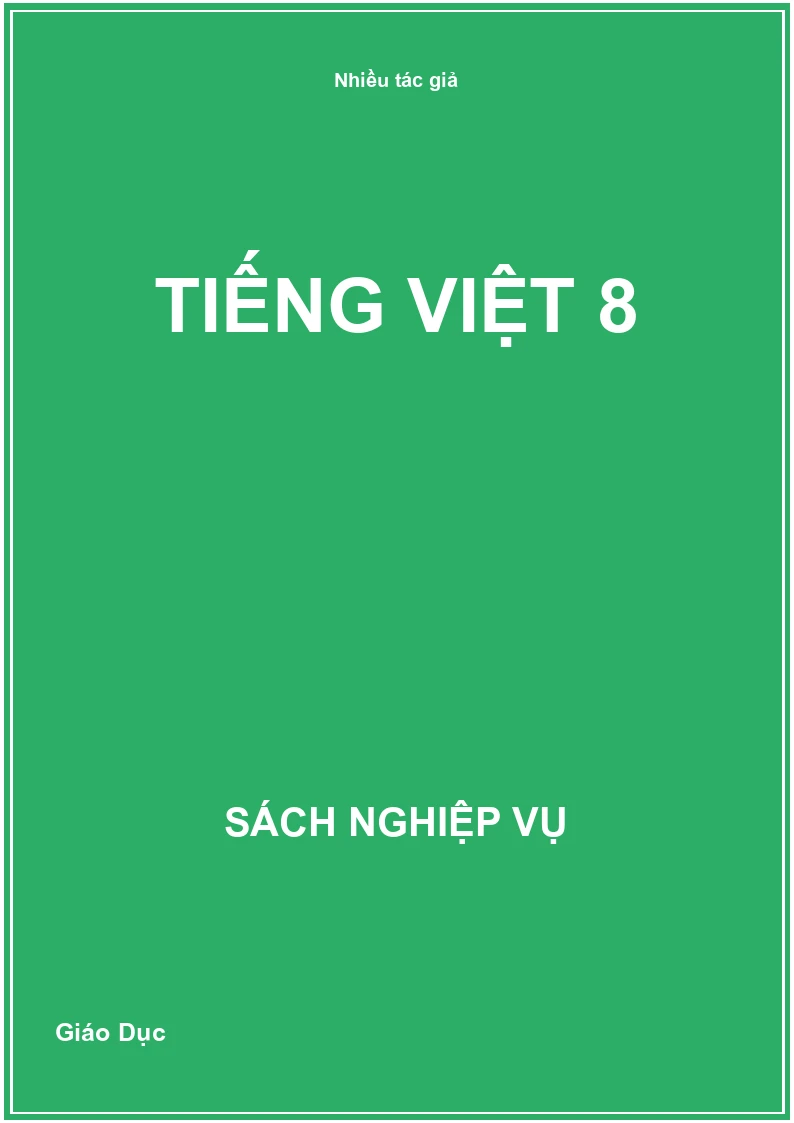 Tiếng Việt 8