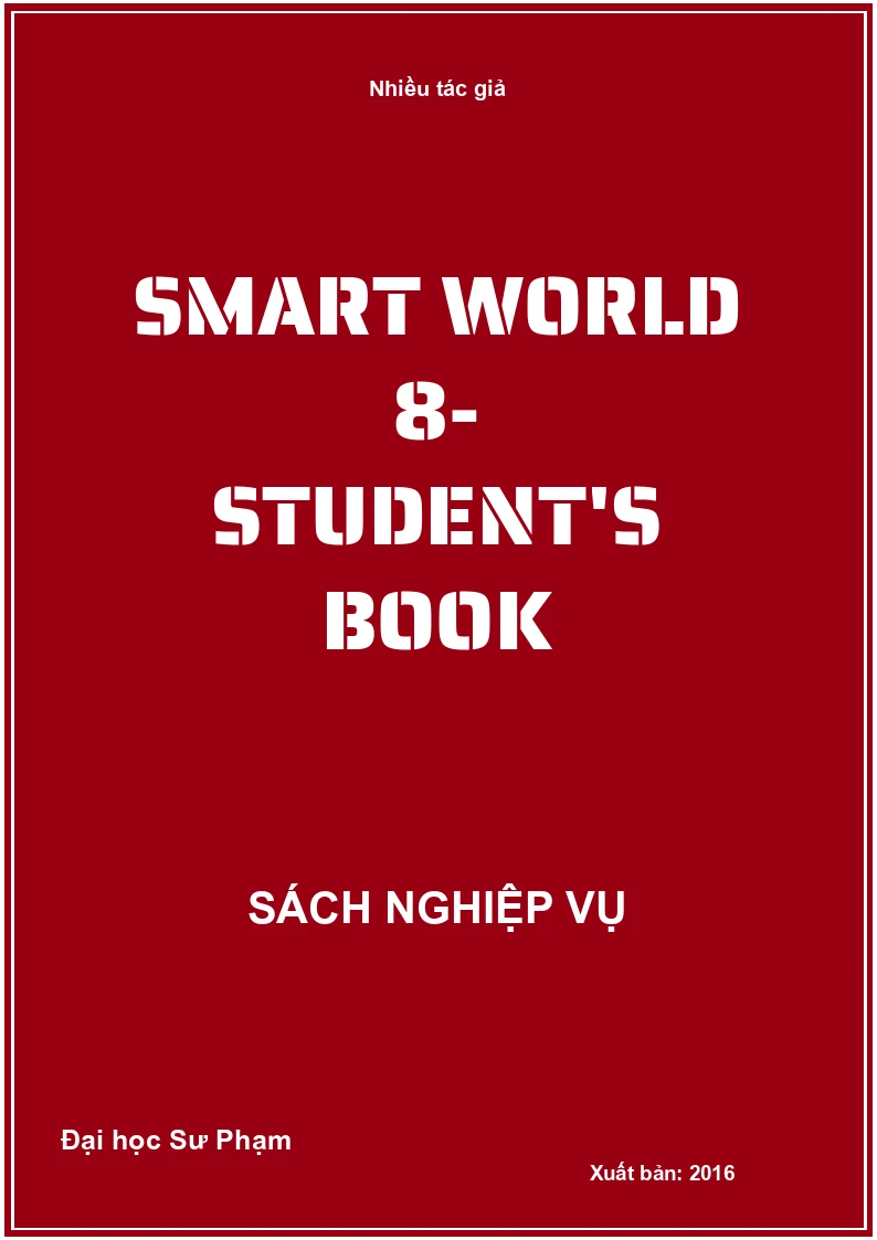 Smart World 8- Student's Book