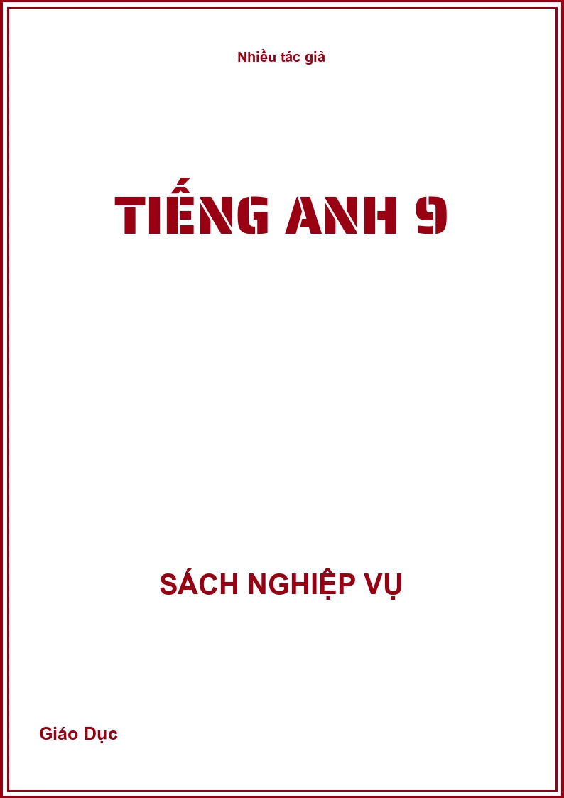 Tiếng Anh 9