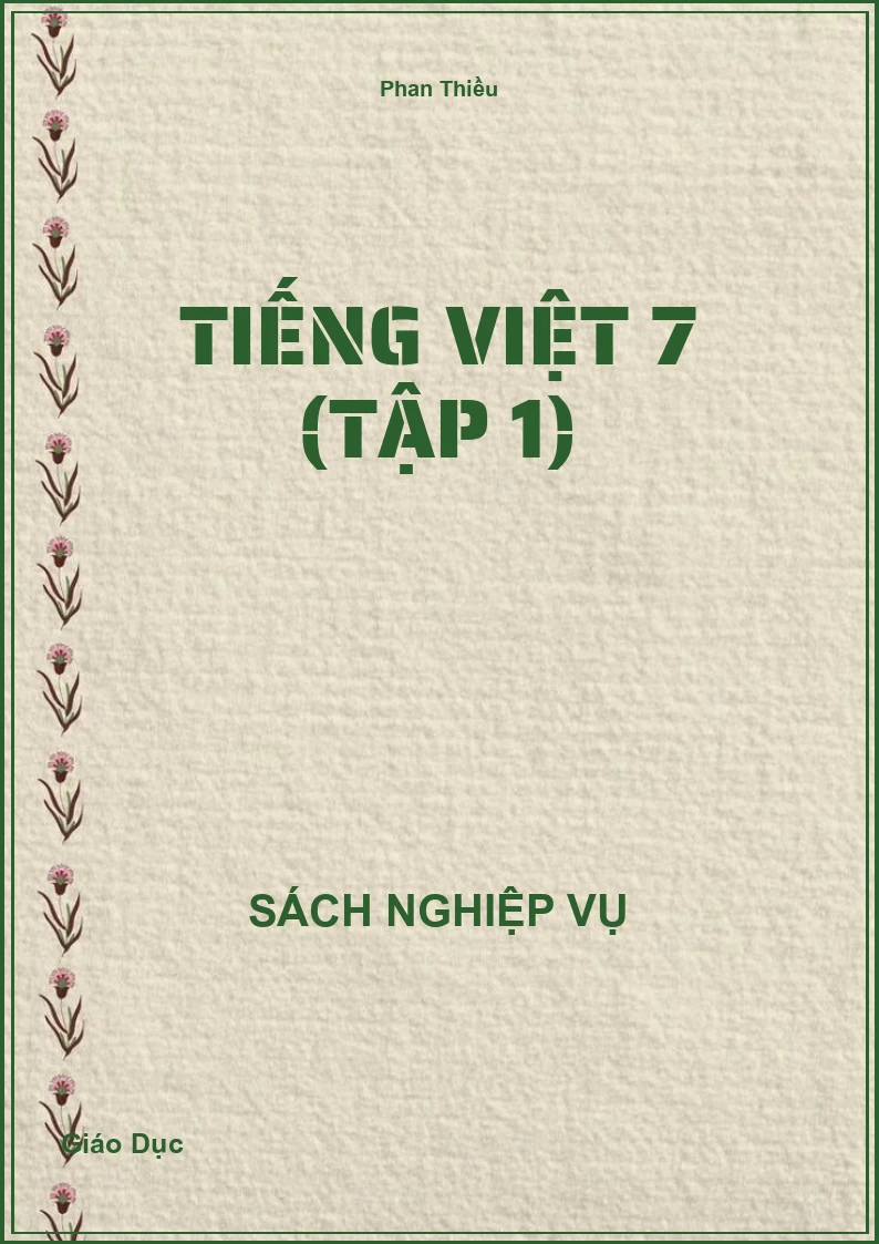 Tiếng Việt 7 (Tập 1)