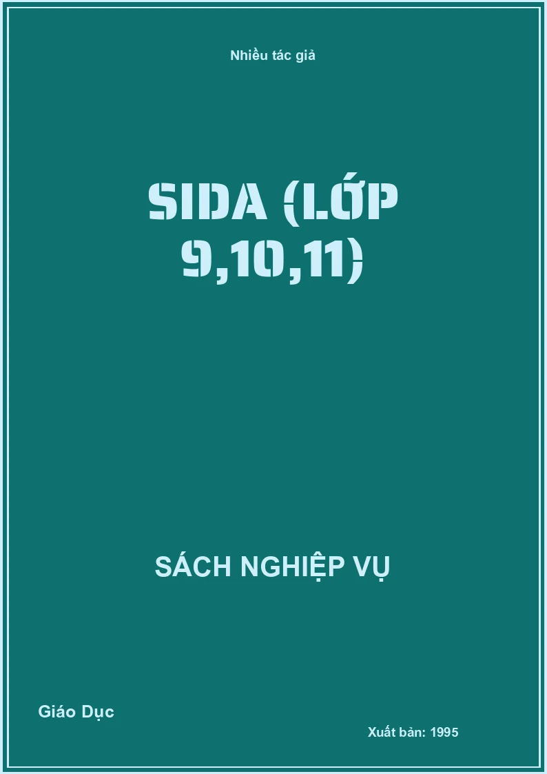 Sida (Lớp 9,10,11)