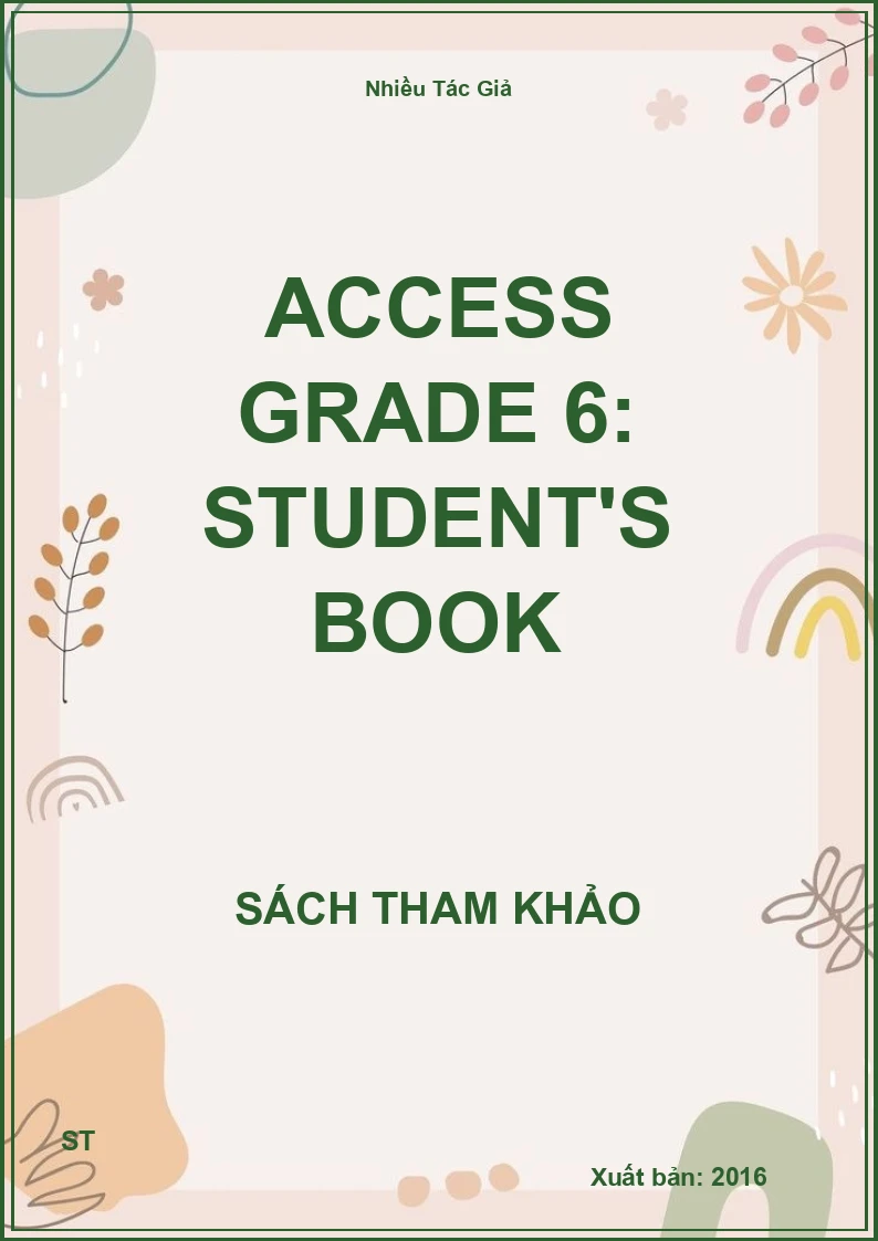 Access Grade 6: Student's Book (STK)