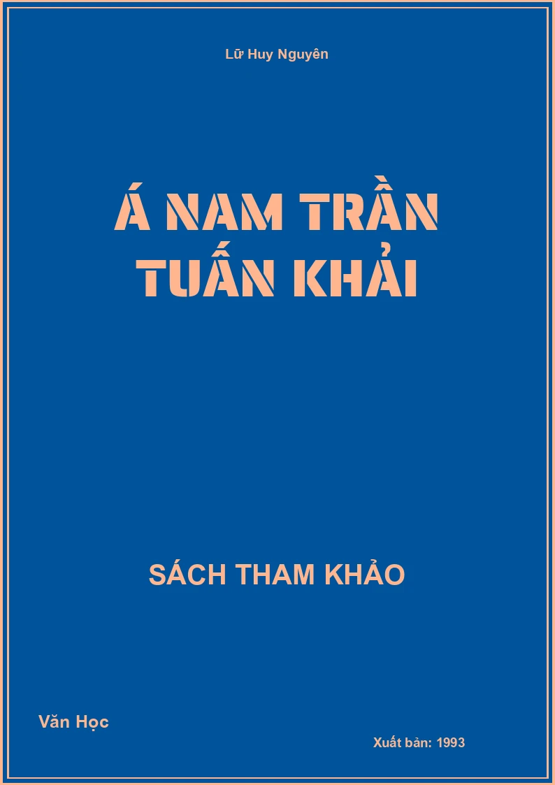 Á Nam Trần Tuấn Khải