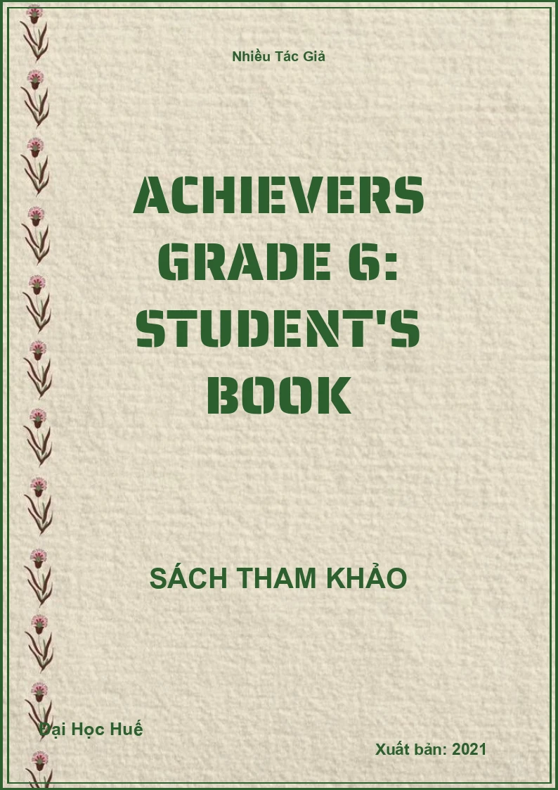 Achievers Grade 6: Student's Book