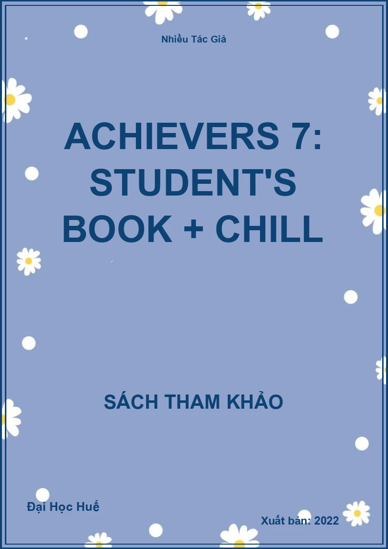 Achievers 7: Student's Book + Chill