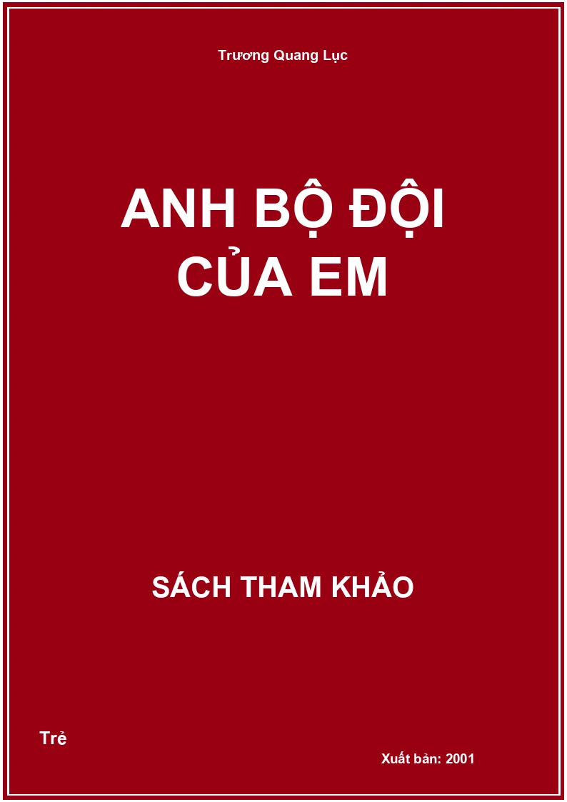 Anh Bộ Đội Của Em