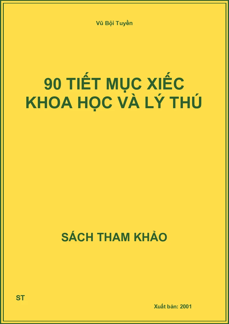 90 Tiết Mục Xiếc Khoa Học Và Lý Thú