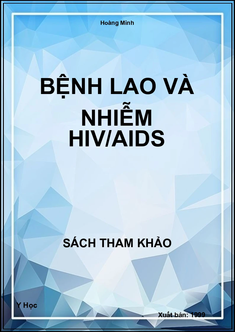 Bệnh Lao Và Nhiễm Hiv/Aids