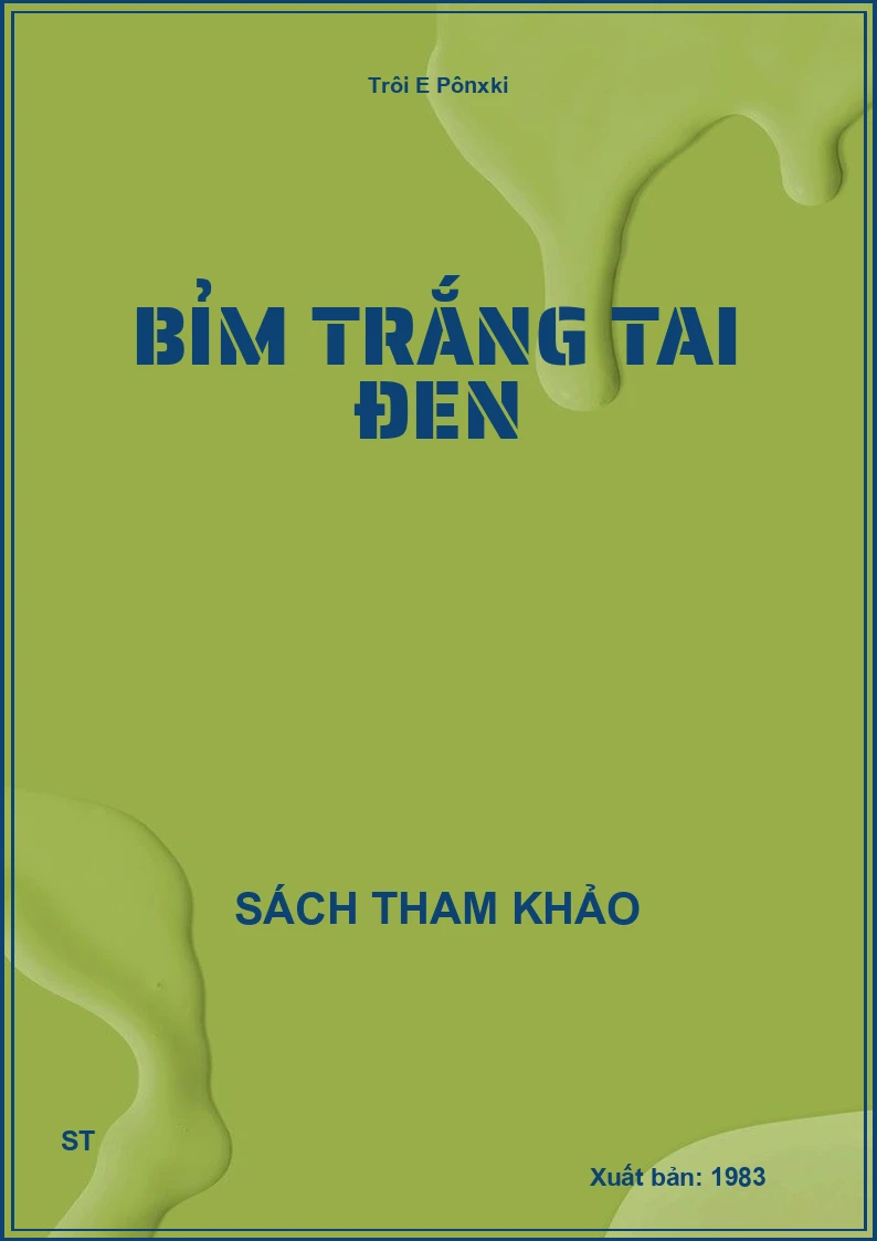 Bỉm Trắng Tai Đen