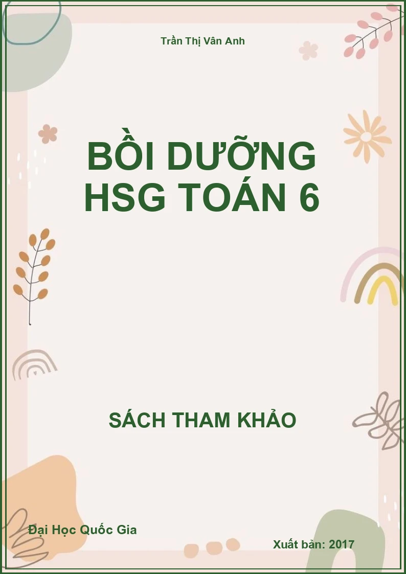 Bồi Dưỡng Hsg Toán 6