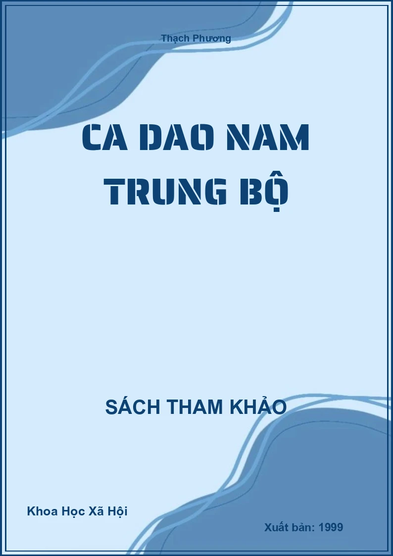 Ca Dao Nam Trung Bộ